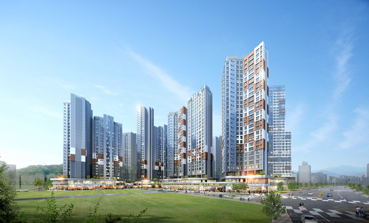 동양라파크 사당 조감도_투시로드뷰